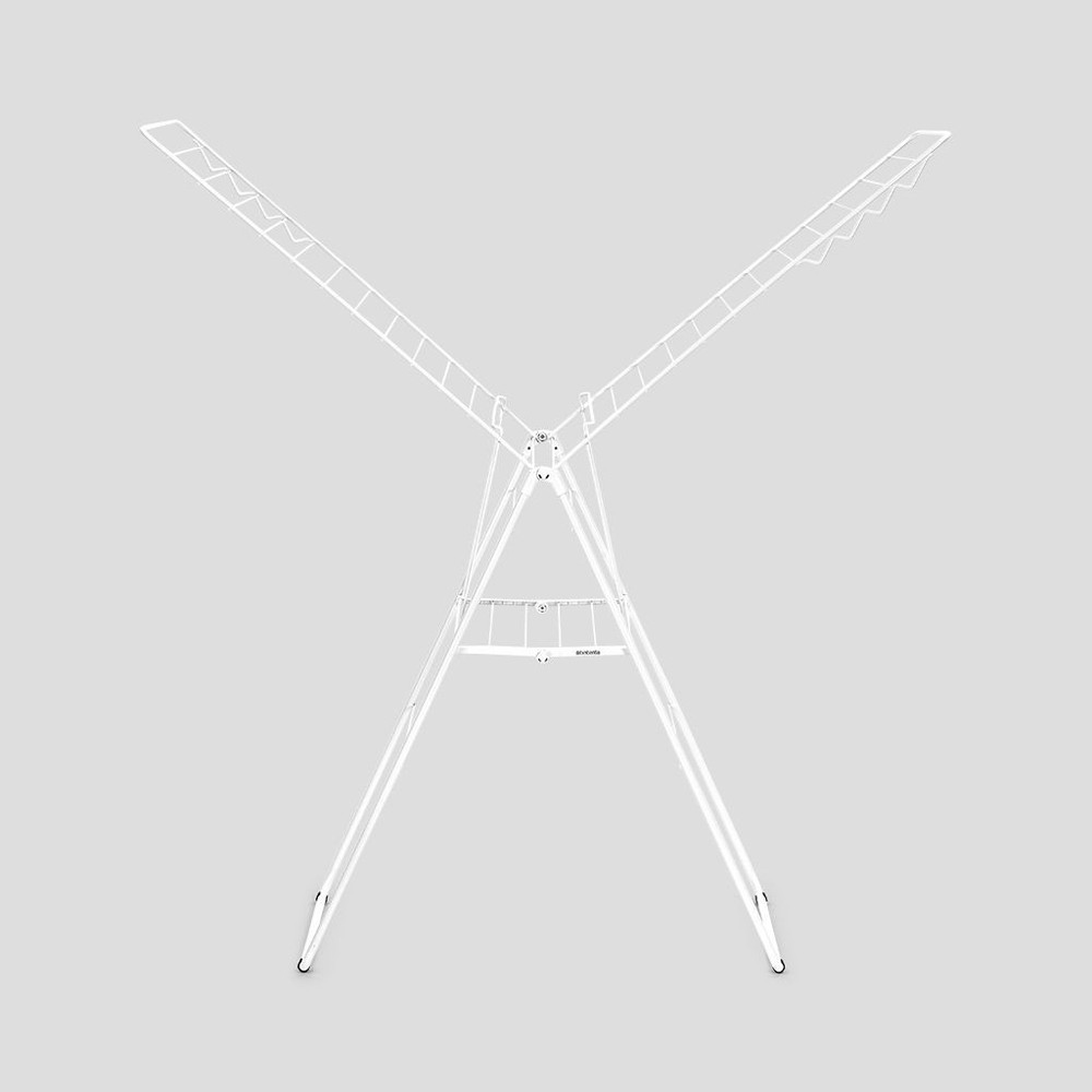 Brabantia HangOn Drying Rack - 82 ft (25m) - White