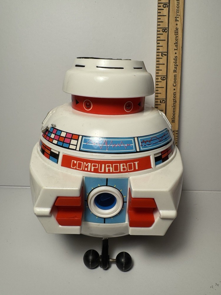 Compurobot Programmable Action Robot By Axlon Made in Hong Kong