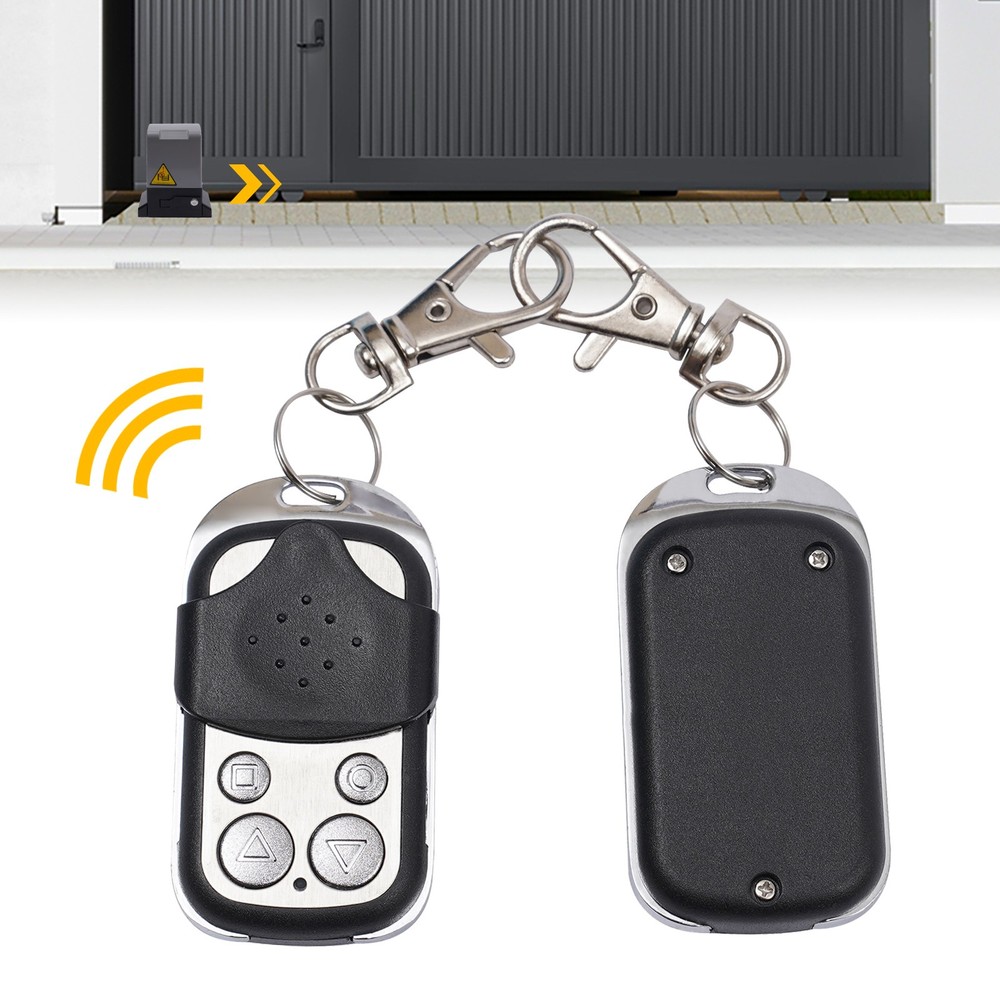 2pcs Automatic Sliding Gate Wireless Electric Remote Control Kit Key Fob Opener