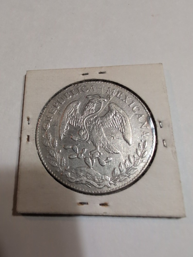 1886 Mexico 8 Reale Culican Mint