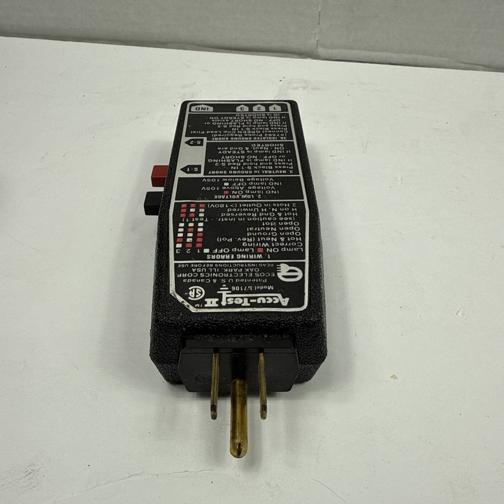 Accu-Test II 7106 AC Outlet Tester