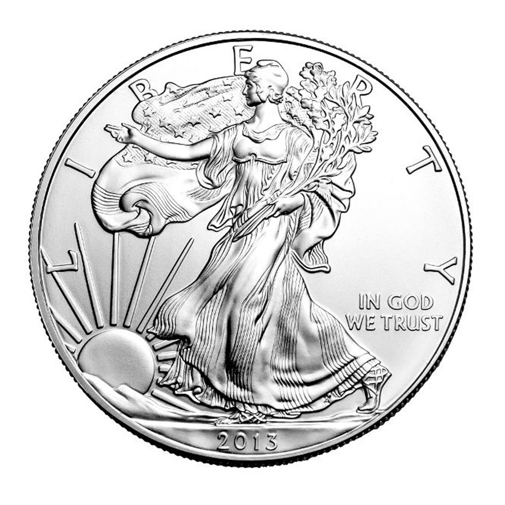 2013 $1 American Silver Eagle Brilliant Uncirculated