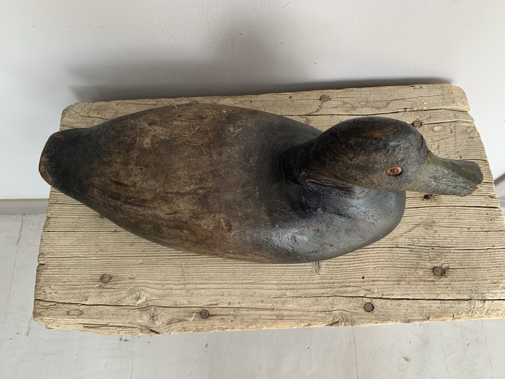 OLD WORKING DUCK DECOY/WOOD/HUNTING