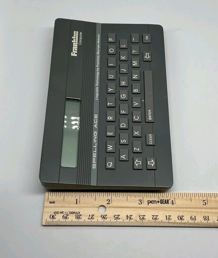 Franklin Computer Spelling Ace SA-98 Tested