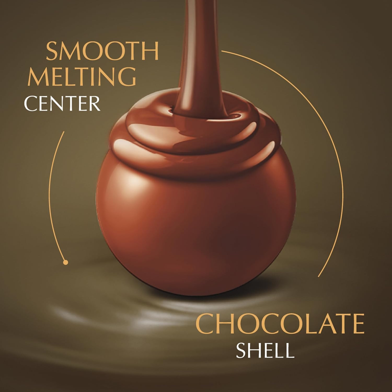 Lindt LINDOR Assorted Chocolate Candy Truffles, Chocolate with Smooth, Melting T