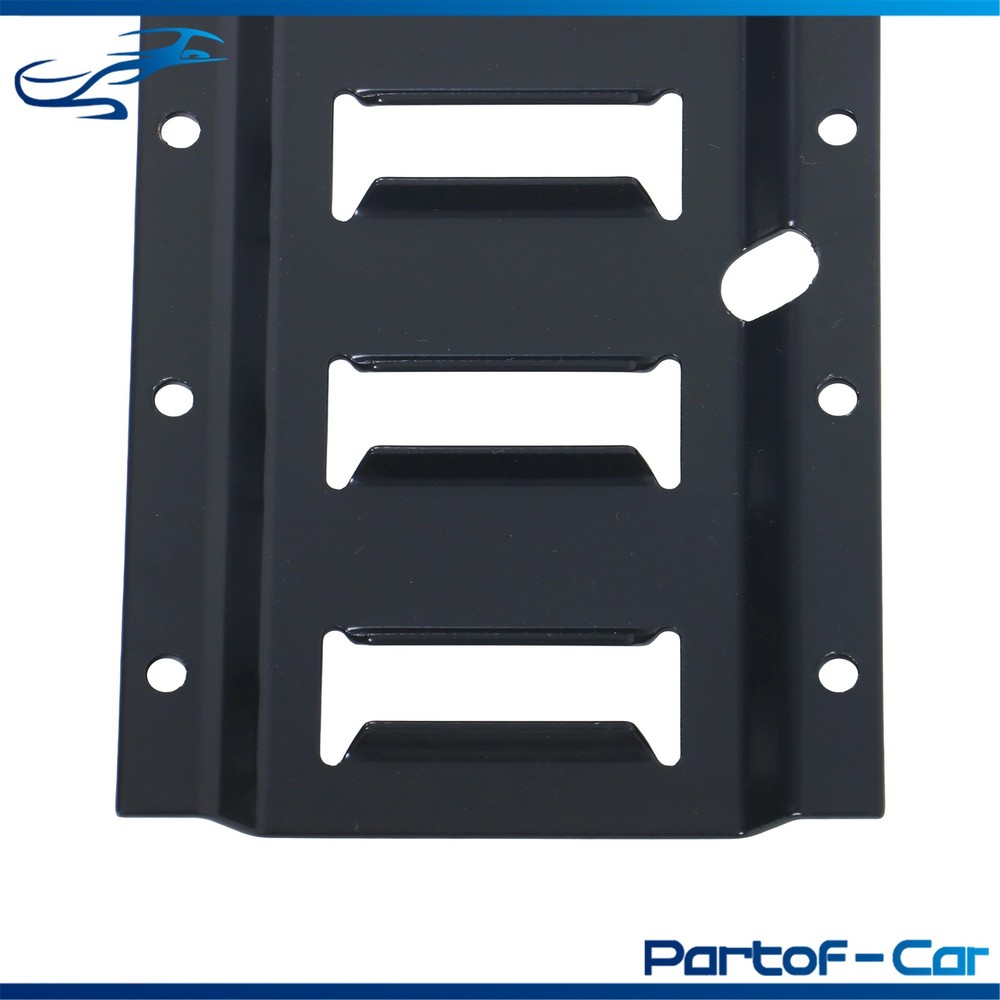 Black 5 Pack 96" E Track Rail Sections For Large Trailers And Vans Tie Down