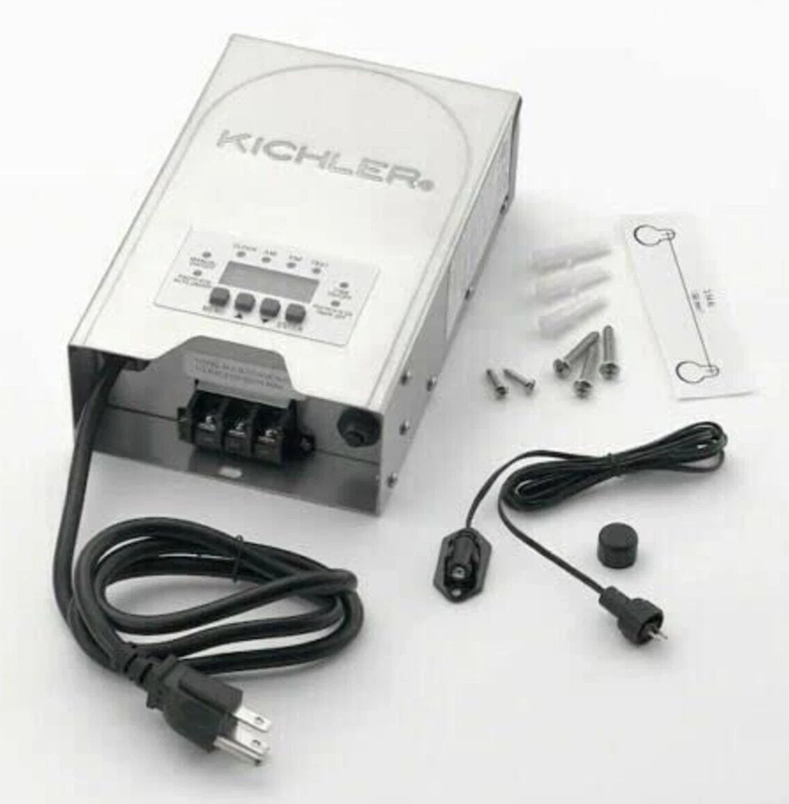 Kichler 12217 Programmable 200W 12V/15V Multi-Tap Landscape Lighting Transformer