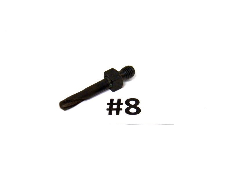USA Made Short #8 (.1990) Cobalt Threaded Drill Bit 1/4-28