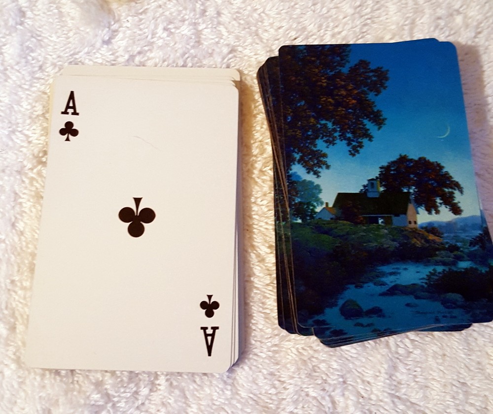 Maxwell Parrish Deck of Cards - BLUE MOON
