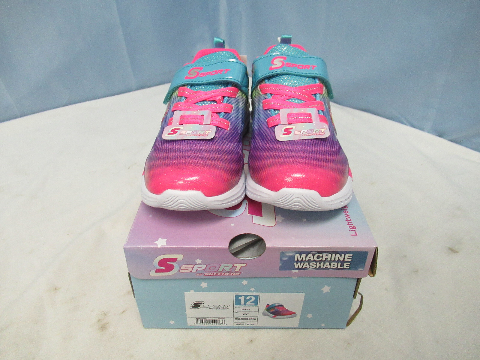 S Sport by Sketchers Girls Vivy Rainbow Multicolored Size 12 196989445076