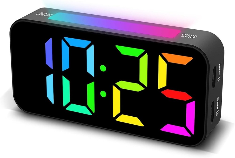 Super Extremely Extra Loud Alarm Clock for Very Heavy Sleeper Battery Backup NEW