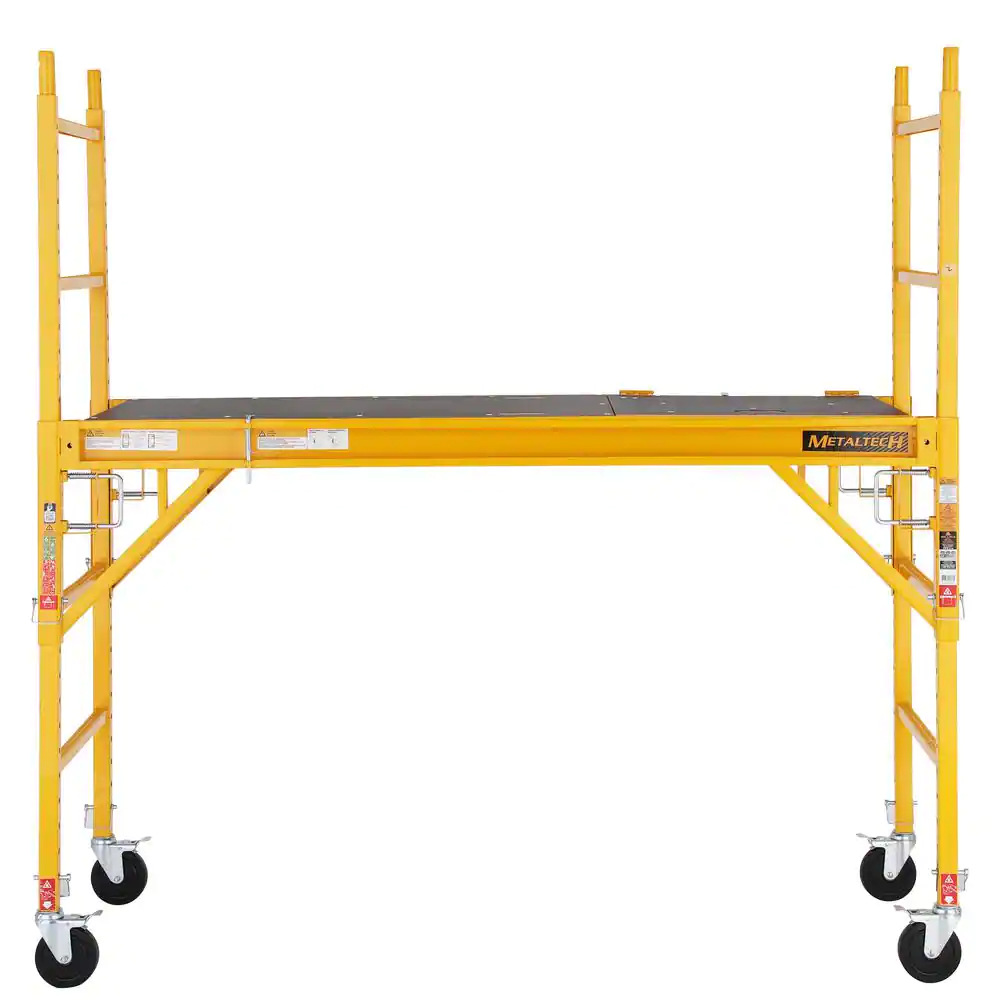 Safeclimb Baker Style Scaffold Rolling Platform, 1100 Lbs. Load Capacity, 6 Ft.