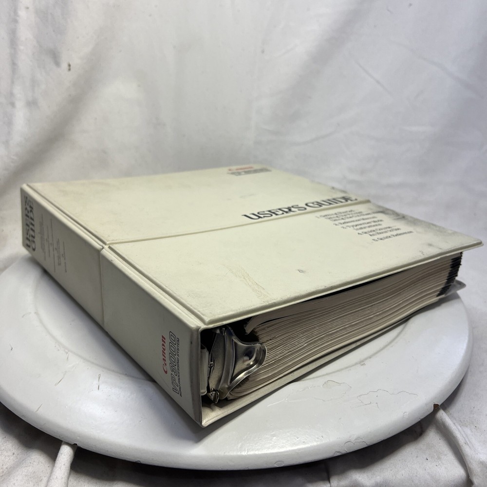 Vintage Canon VP3000 Computer Manual
