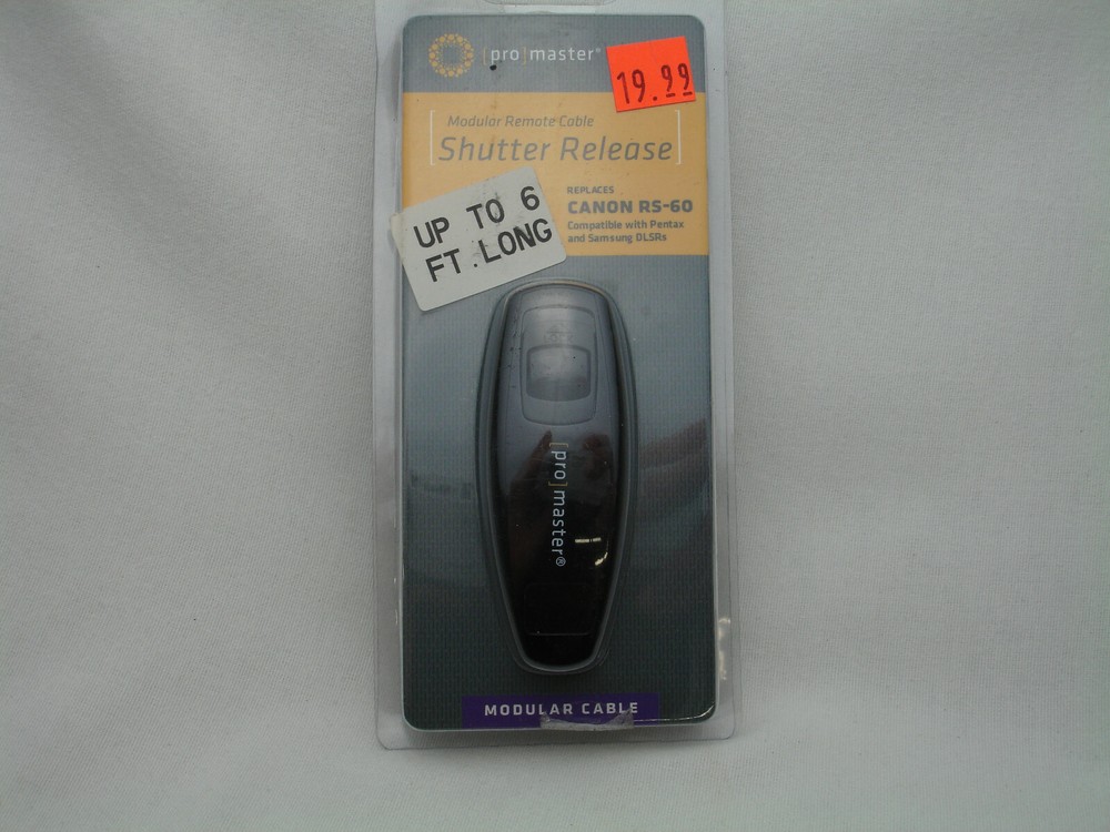 ProMaster Modular Remote Cable Shutter release, replaces CANON RS-60