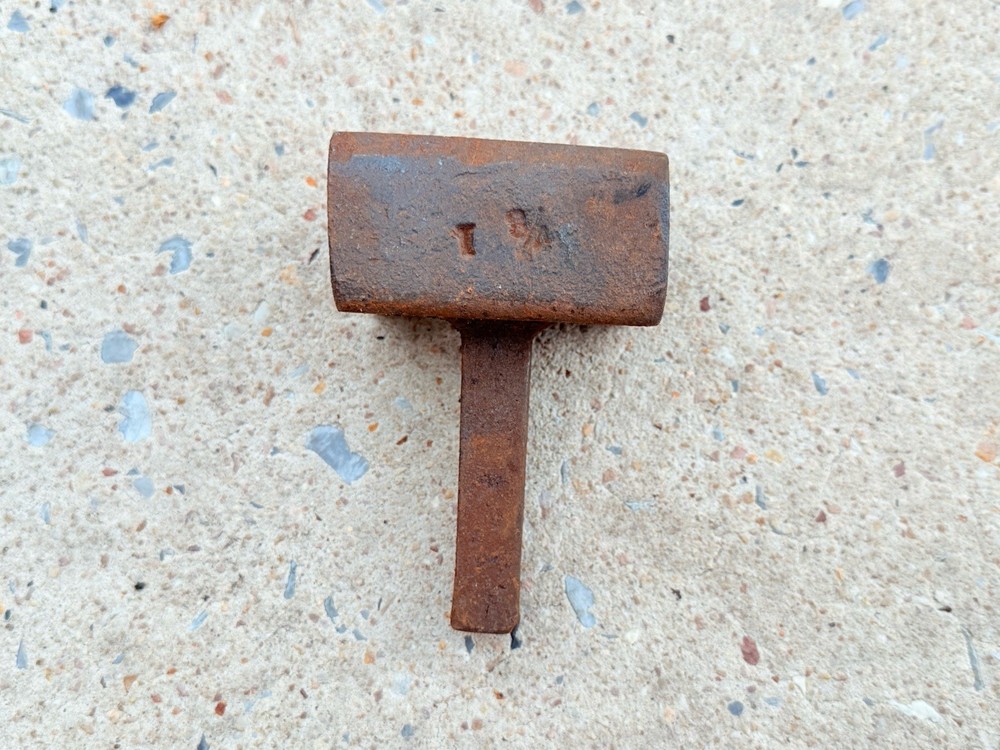 Vintage Anvil Hardy Blacksmith Bottom Swage Tool