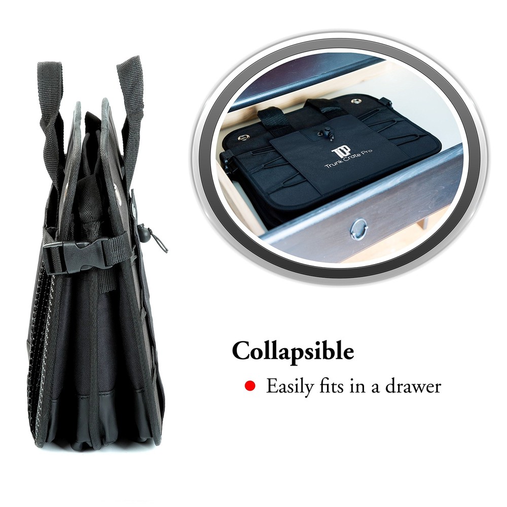 TRUNKCRATEPRO Save 15 per cent off Bundle 1 regular trunk organizers (black)