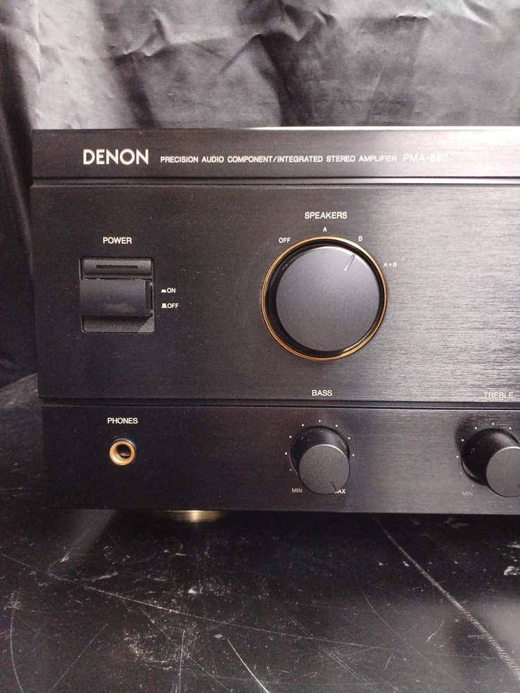 DENON PMA-690 Integrated Amplifier Junk #BE11986
