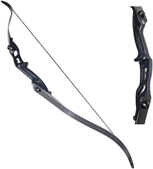 Metal Riser Longbow for Adults - 30" Draw Length=**