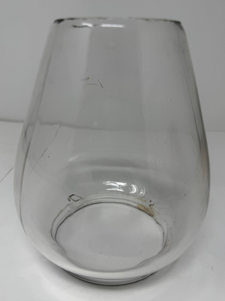 clear extended base railroad lantern tall globe #39 size