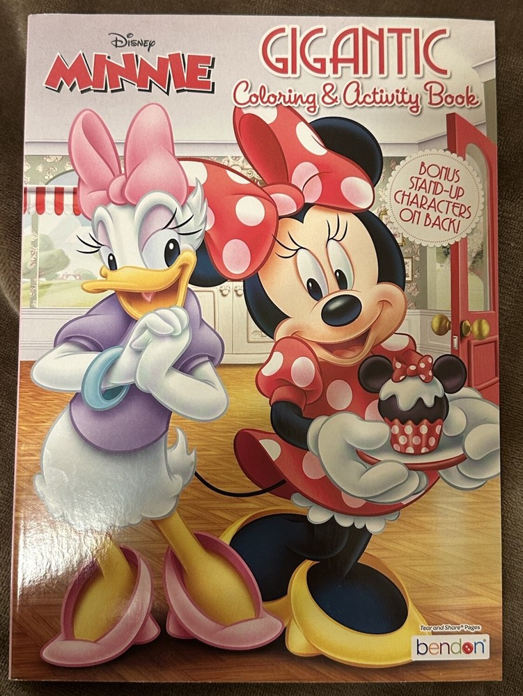 Bendon Disney    Minnie   Gigantic  Coloring And Activity Book