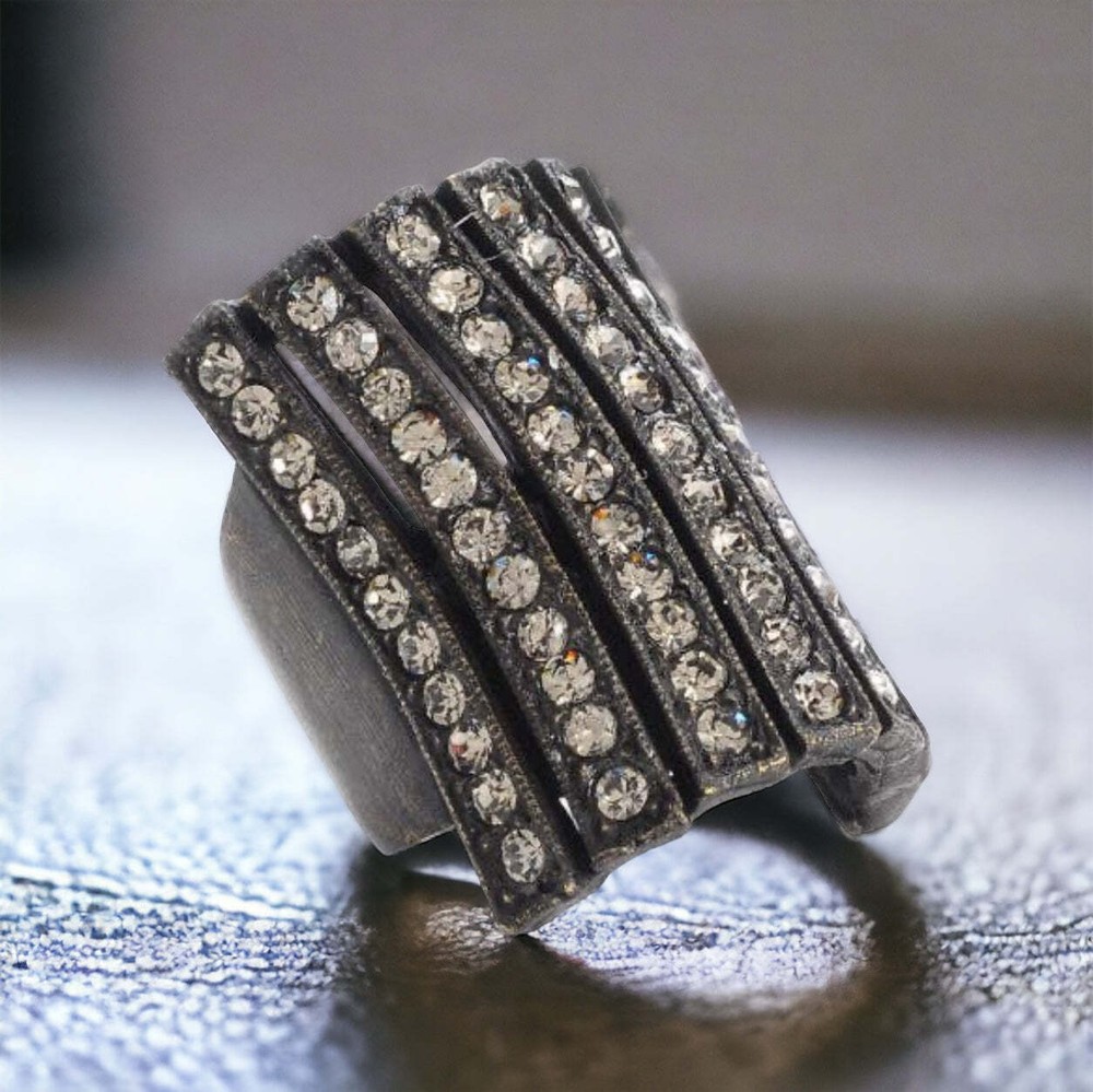 Crystal Shield Ring