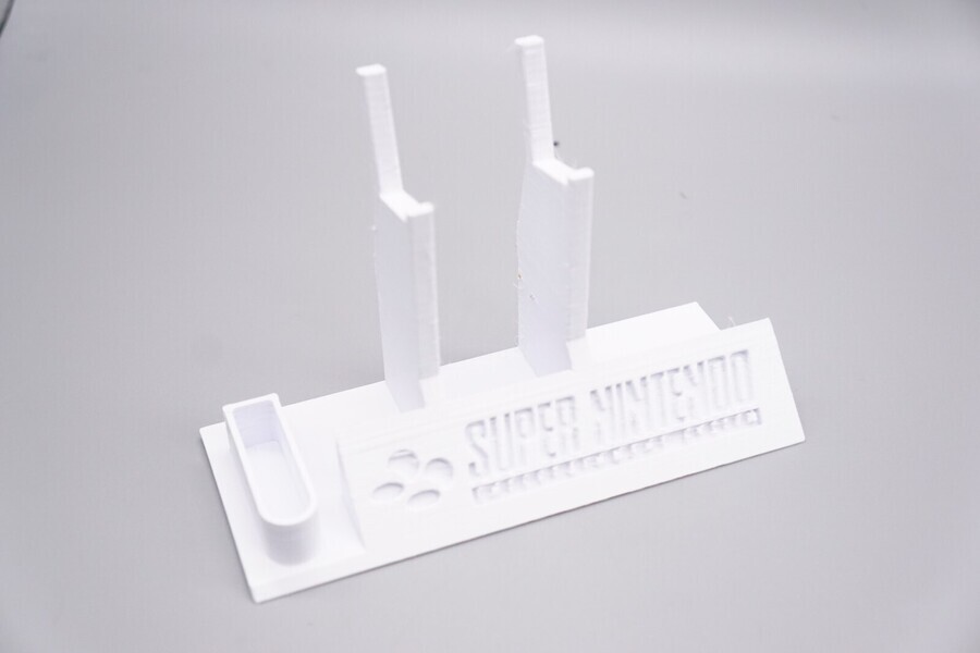 Controller Holder Display for SNES Super Nintendo Controllers *White*