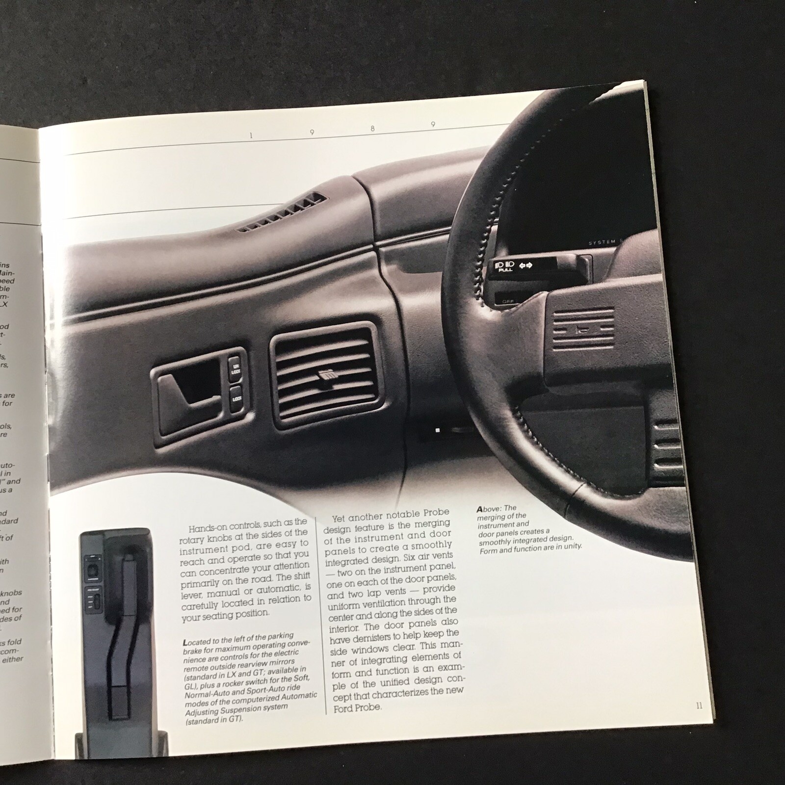 1989 Ford Probe Dealer Sales Brochure - Ford Motor Company
