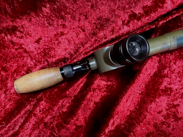 FRENCH "HUET" WWII ARMY TRENCH PERISCOPE WITH CASE