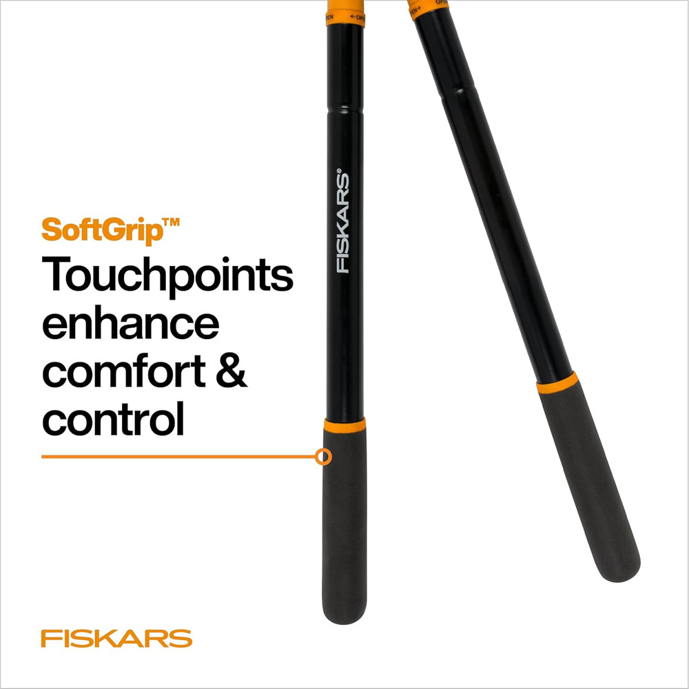 Loppers for Tree Trimming, Heavy Duty, with Extendable Handle (24.5"-37" Range),