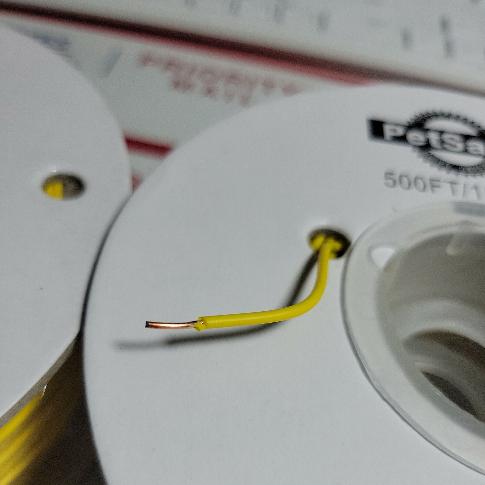 2x PetSafe In-Ground Wire SportDog Fence RFA-1 500' Spool 50 Steel Flags Spikes