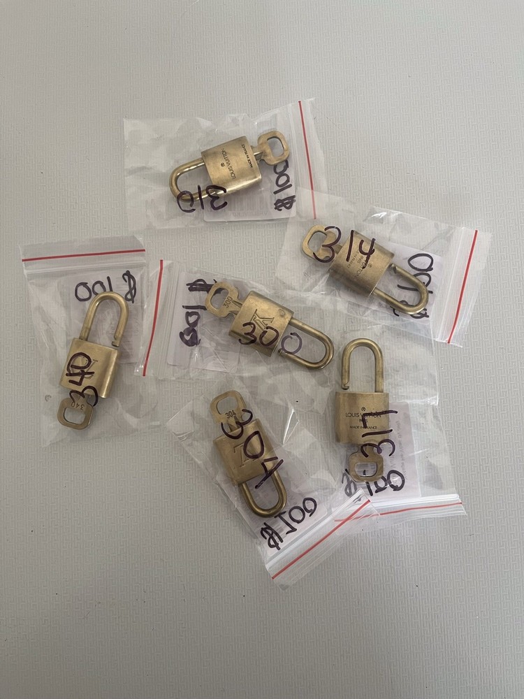 Authentic LV Unpickable Locks And Keys 🔐