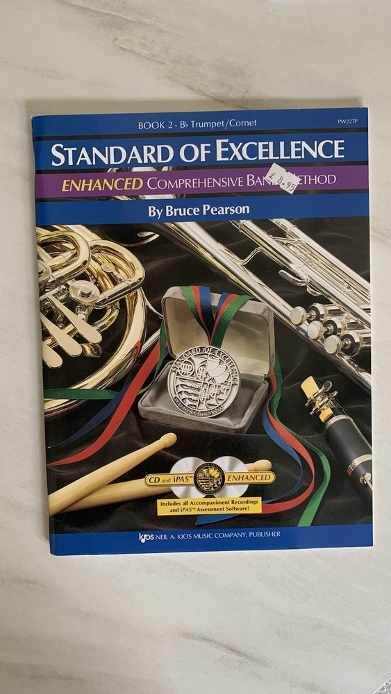 Trumpet Preparatory Test, Teachers Basic + Method ~ Sheet Music Book Trio Bundle