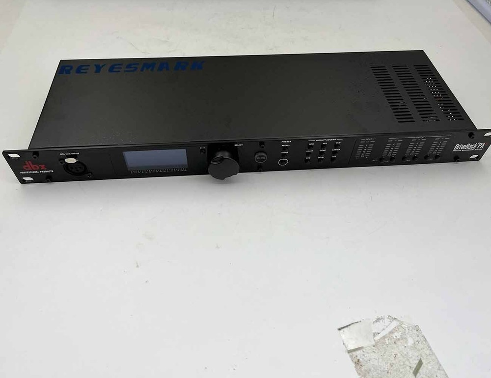 DBX DriveRack PA2 Complete Loudspeaker Management System Black