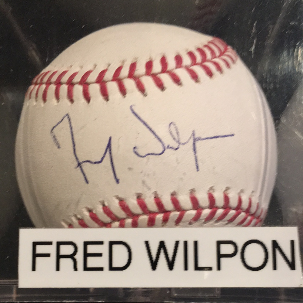 Fred Wilpon autographed MLB obtained