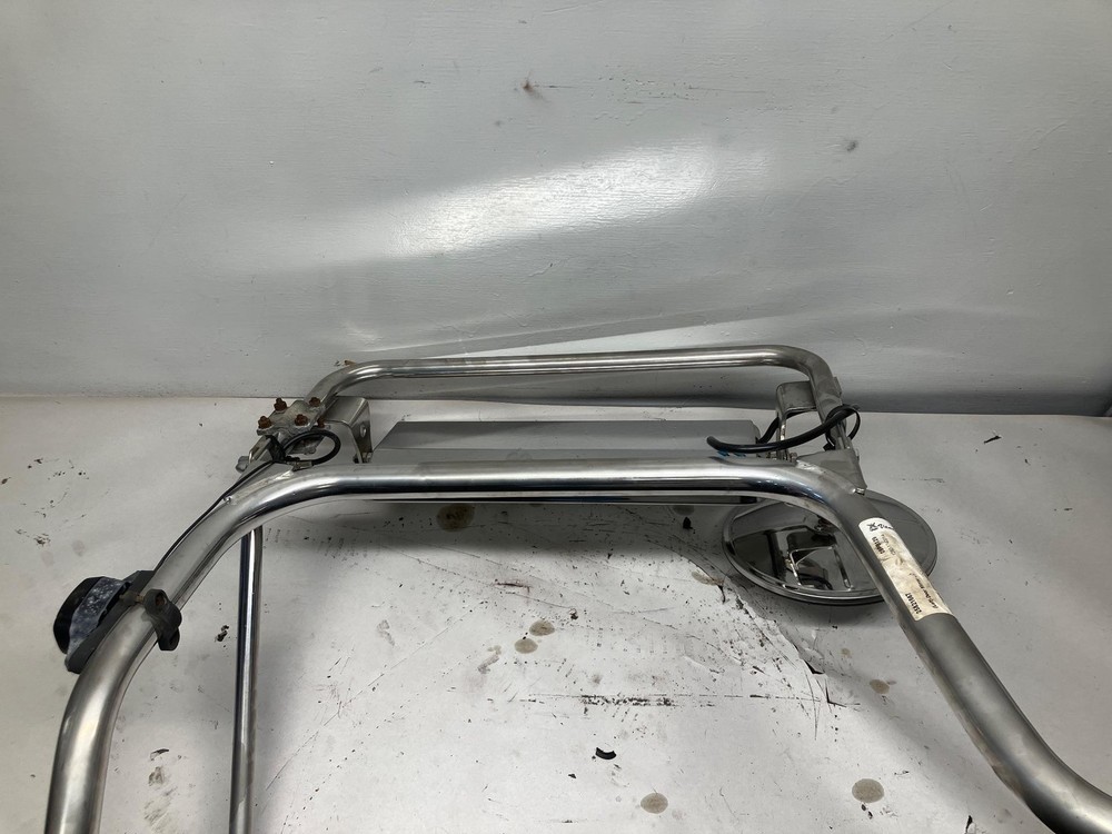 2005-2017 Peterbilt 386 STAINLESS Left/Driver Door Mirror - Used