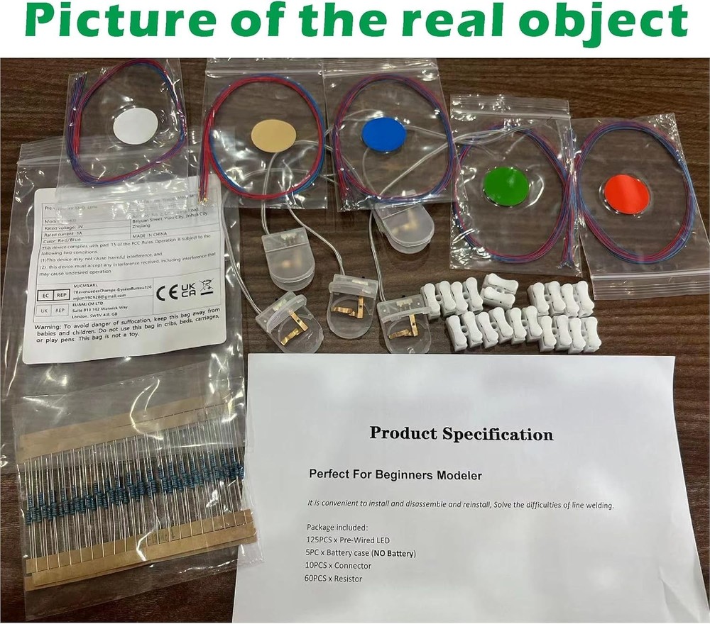 Beginner Model Building Essentials - Pre-Wired Micro LEDs