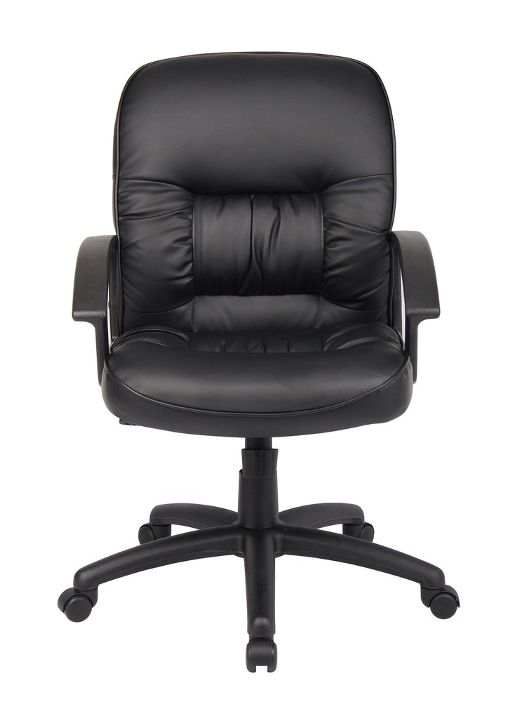 Boss Mid Back LeatherPlus Chair MODEL # B7306
