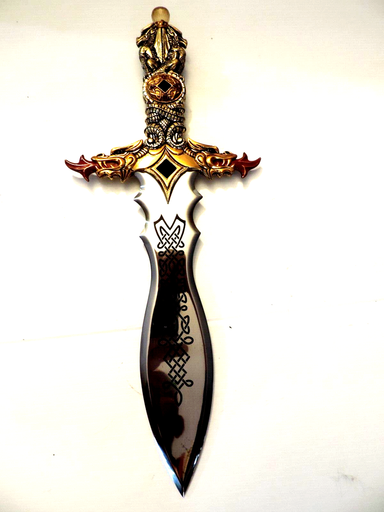 FRANKLIN MINT DRAGONS DAGGER / SWORD PRE OWNED IN GREAT CONDITION # 3