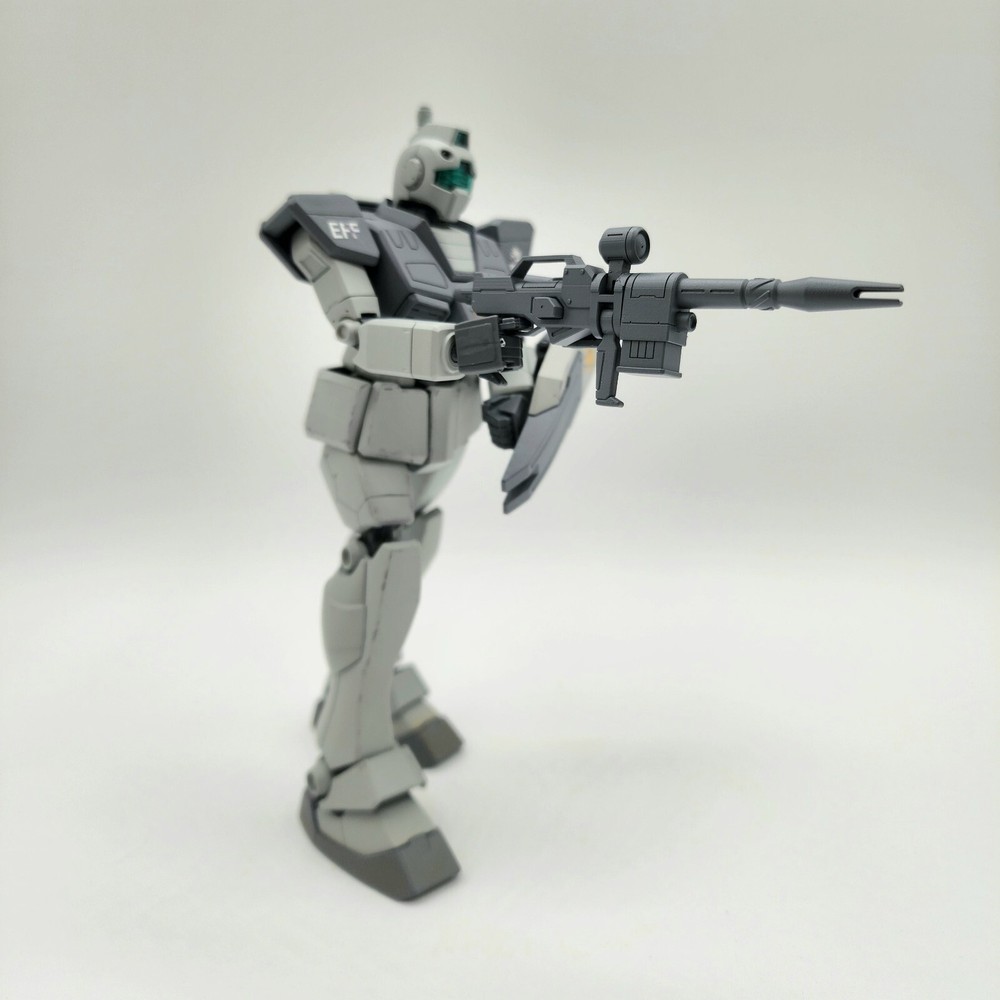 Modular "White Dingo" Prototype Beam Rifle (Resin Weapon Kit - HG, MG Scale)
