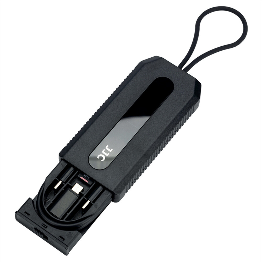 Multi-Function 22" 65W USB Type C Cable+Type A Micro USB OTG Adapter Case Travel