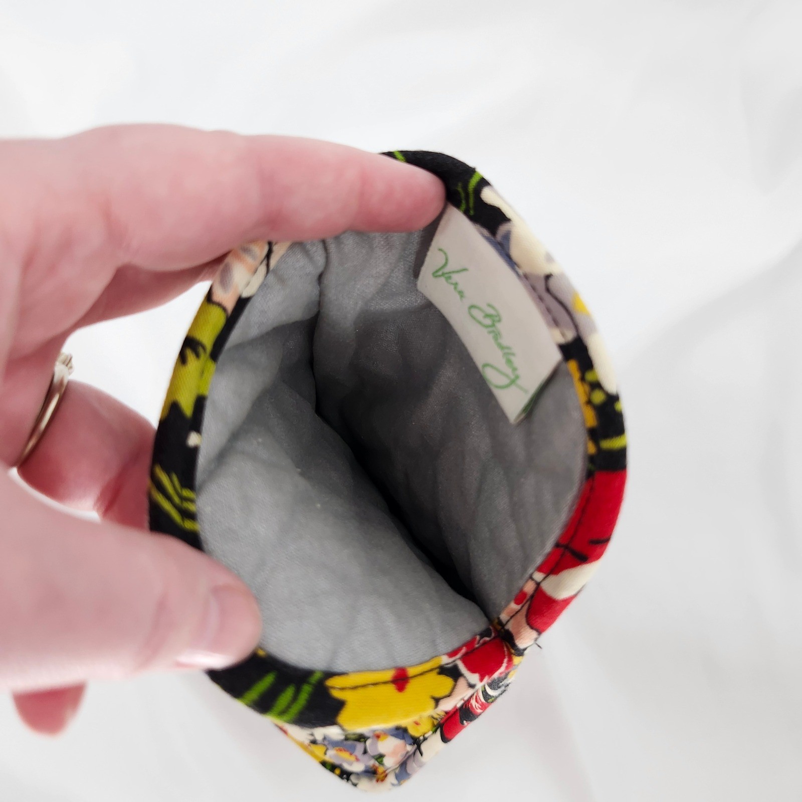 Vera Bradley Retired Poppy Fields Quilted Cotton Flat/Curling Iron Sleeve Travel