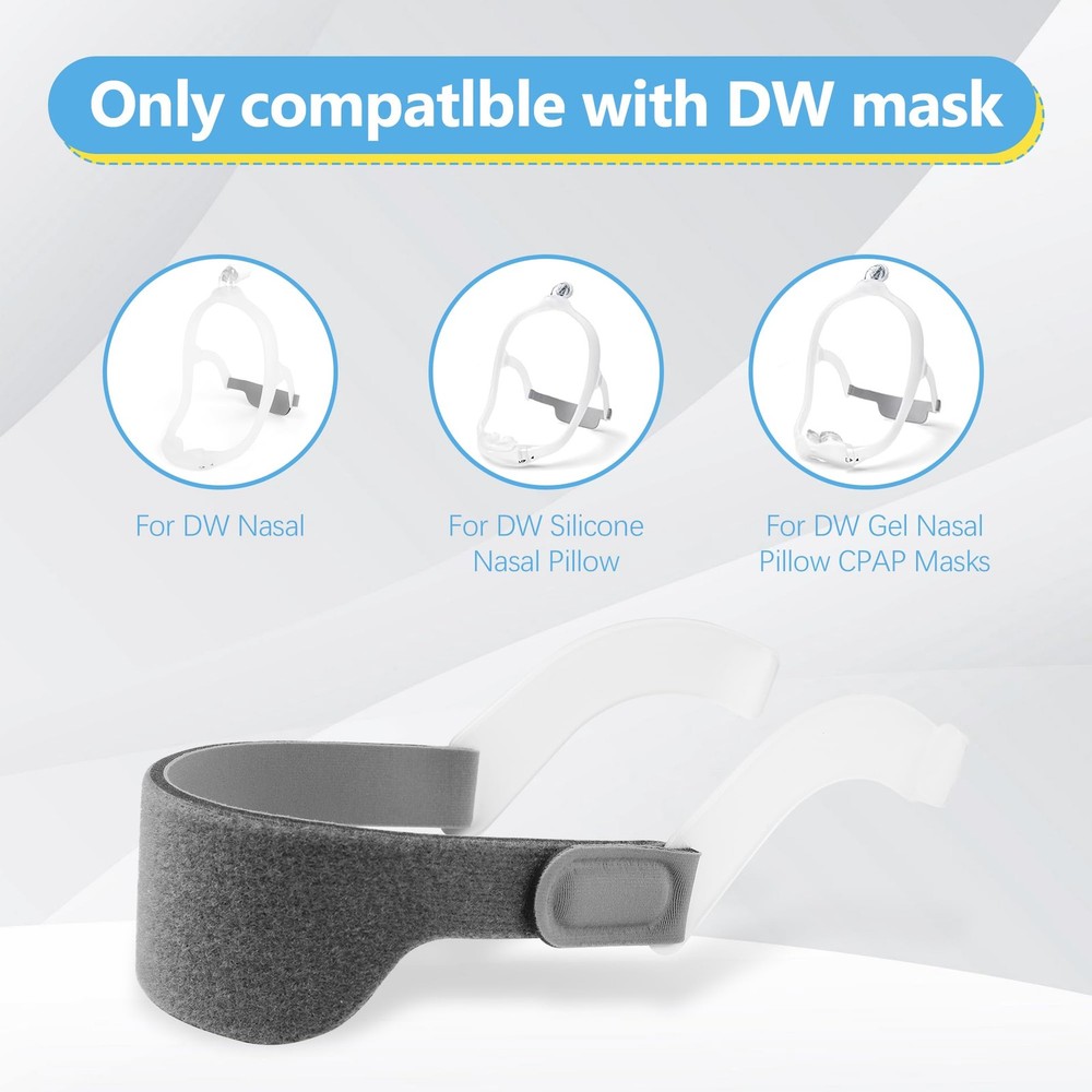 Royal Flag 2-Pack Replacement Headgear Compatible with 2 Packs, Grey