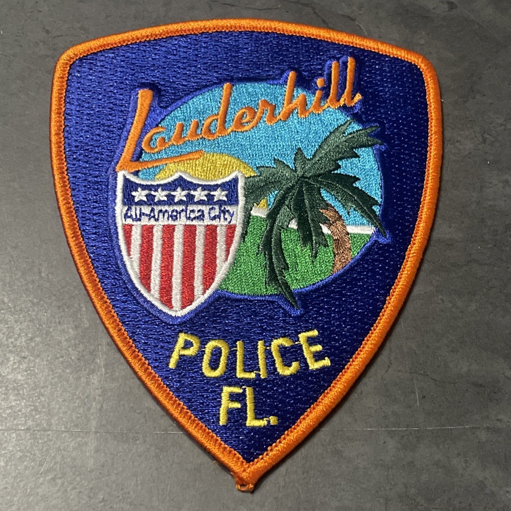 Lauderhill FL Police Patch -243