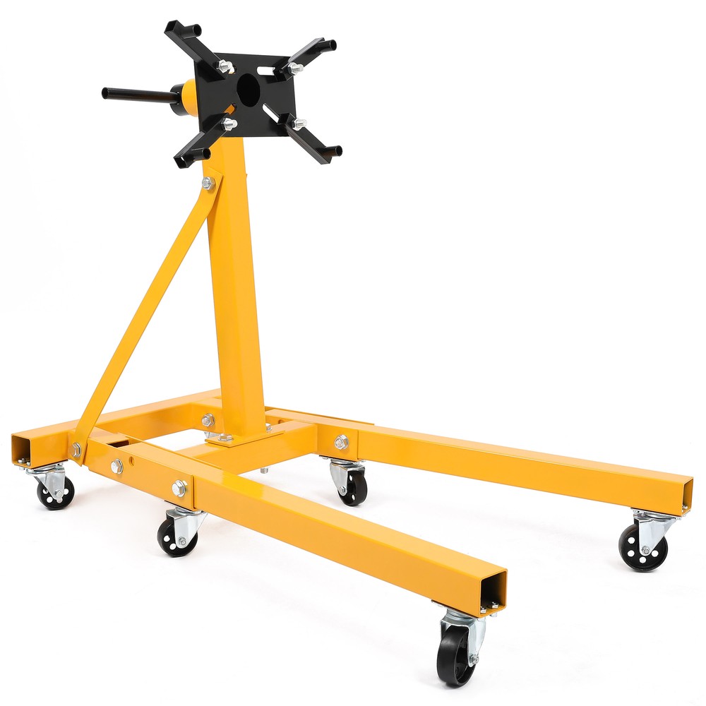 Engine Stand 2000LBS Motor Hoist Dolly 360 Degree Adjustable Mounting Head