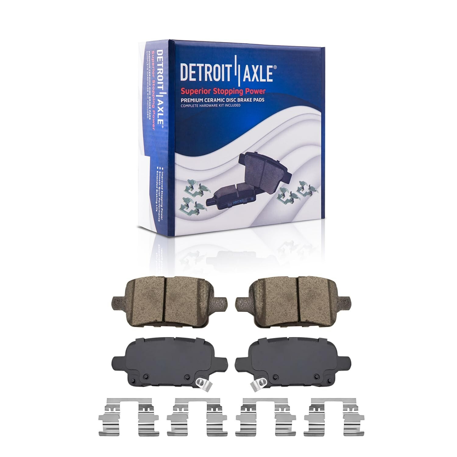 Front Rear Disc Rotors Brake Pads Kit for 2018-2021 Equinox Terrain Regal TourX