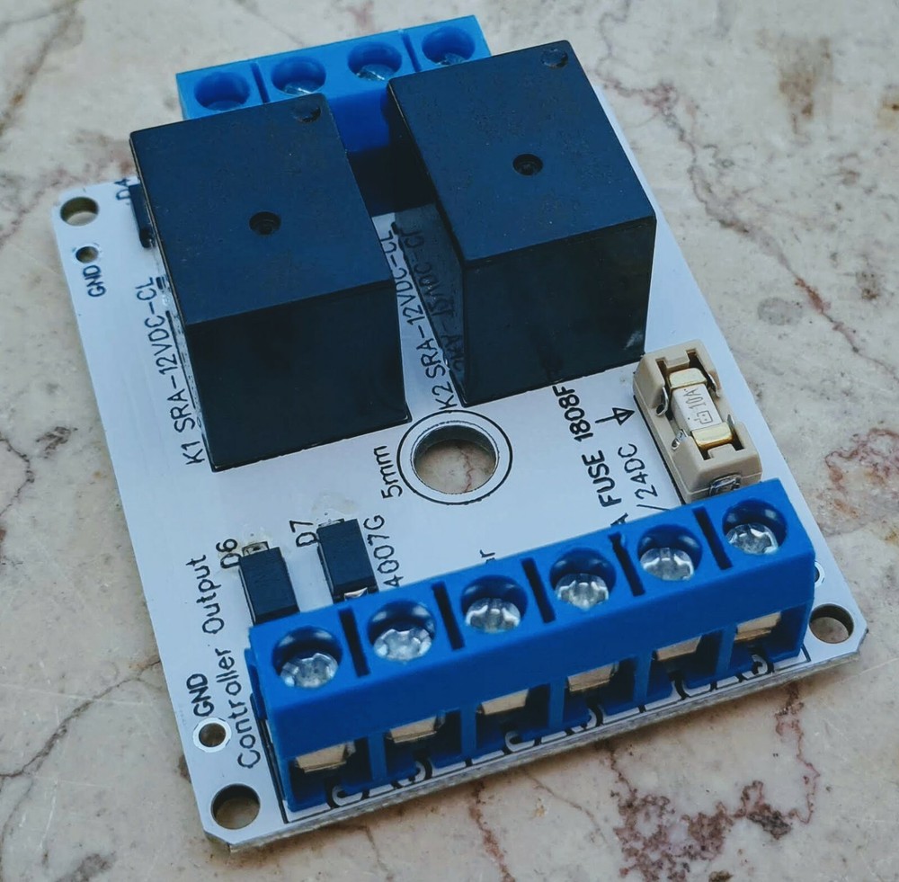Single Relay Module Limit Switch's PV Panel Sun Tracking Control DIY 12V 24V 10A