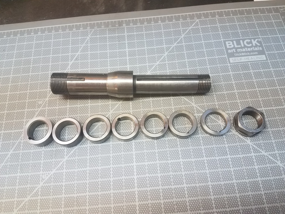 Pratt & Whitney 4PN Milling Machine Arbor 7/8"