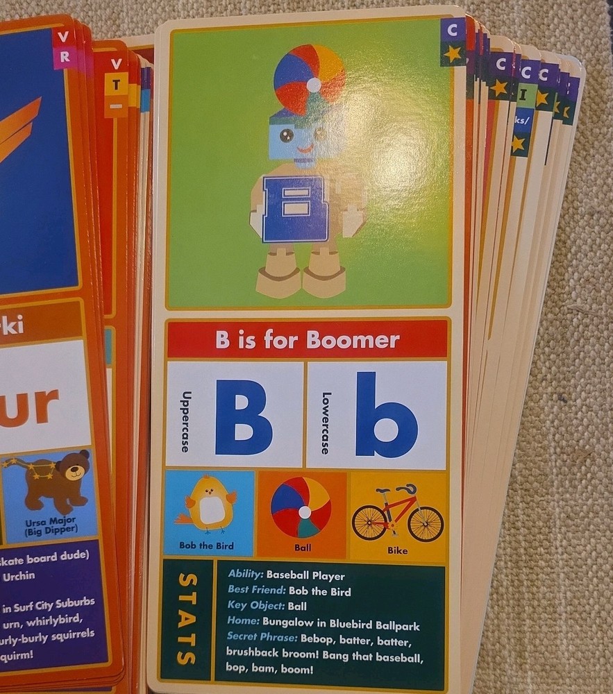 Alphabotz Superphonic Decoder Cards by Patricia (Pat) Vining