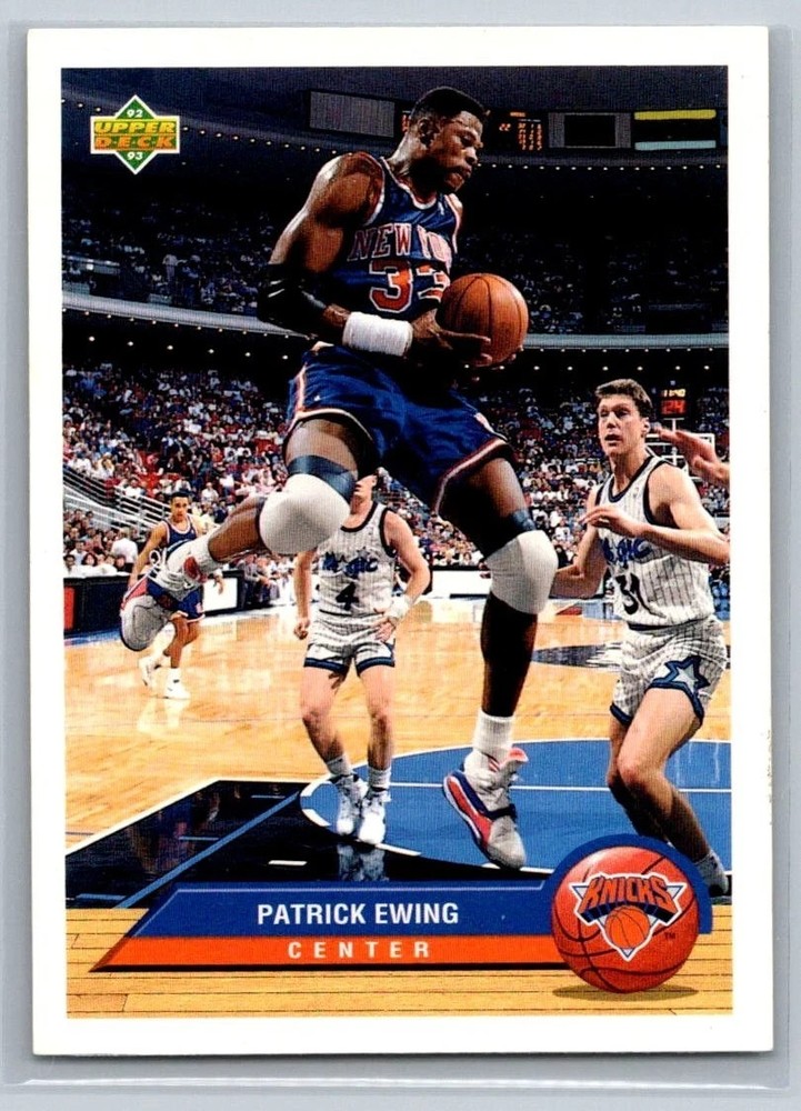 !!!    PATRICK EWING    UPPER DECK  MCDONALDS   BASKETBALL  CARD $$