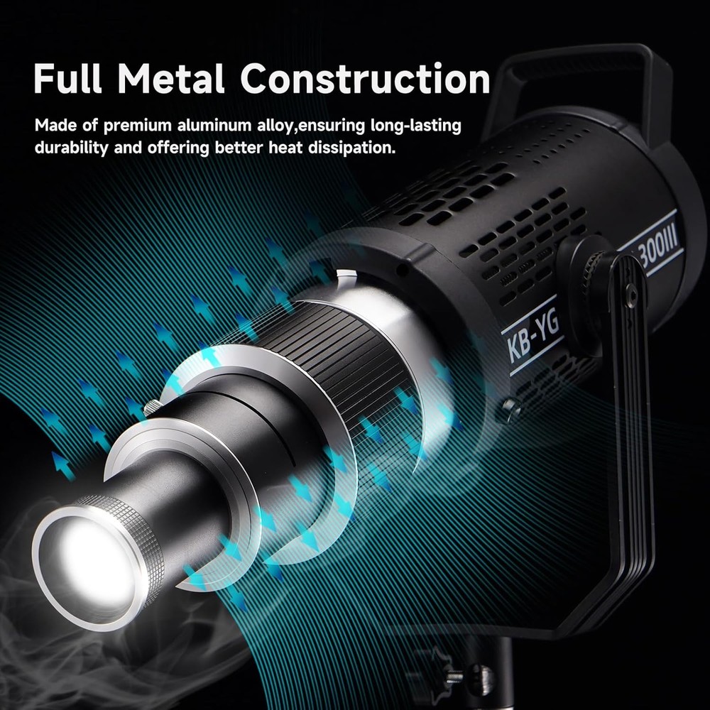 Professional Optical Snoot Attachment - Bowens Mount Spotlight Projector with 35